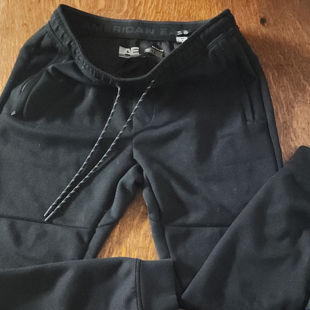 American Eagle Outfitters Men's Charcoal Joggers